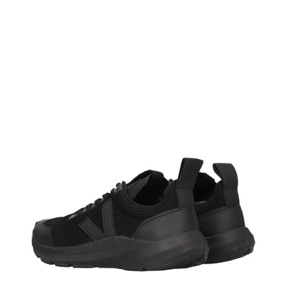 Black Fabric Athletic Sneakers-Veja-LabelTerrace.com