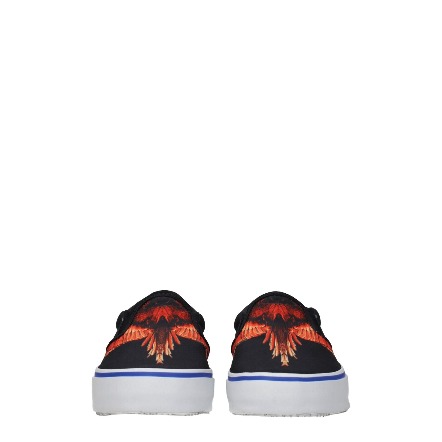 Black Fabric Slip-On Loafers-Marcelo Burlon-LabelTerrace.com