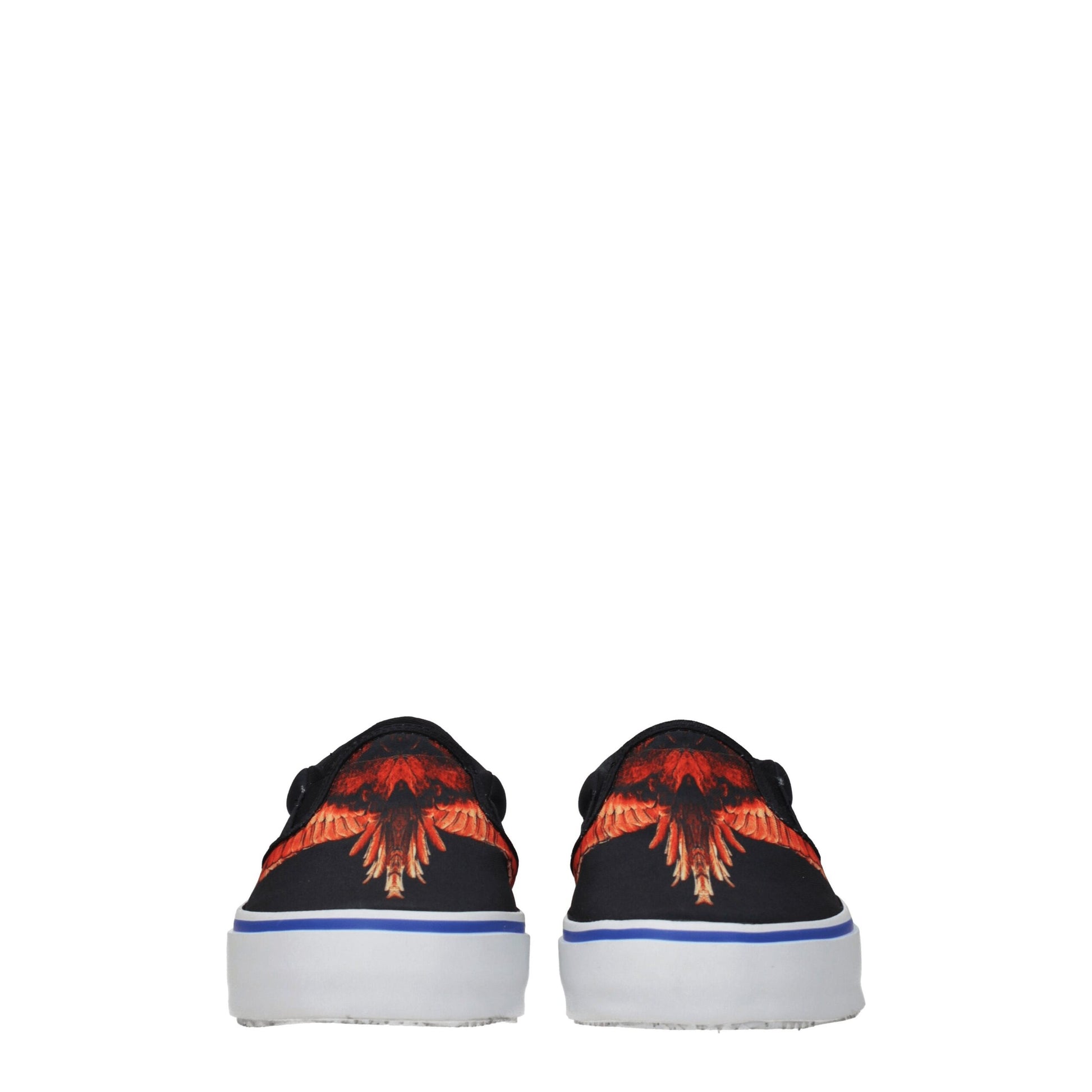 Black Fabric Slip-On Loafers-Marcelo Burlon-LabelTerrace.com