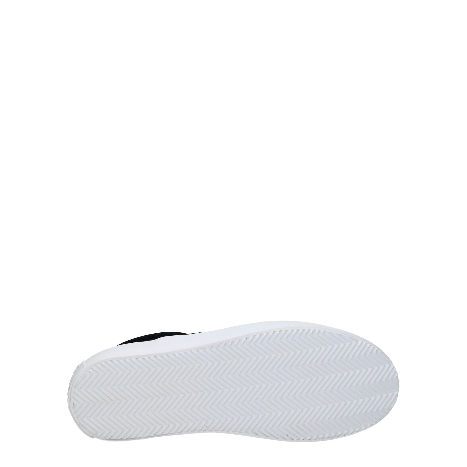 Black Fabric Slip-On Loafers-Marcelo Burlon-LabelTerrace.com