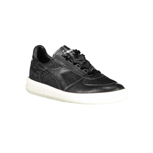 Black Fabric Sneaker-Diadora-LabelTerrace.com