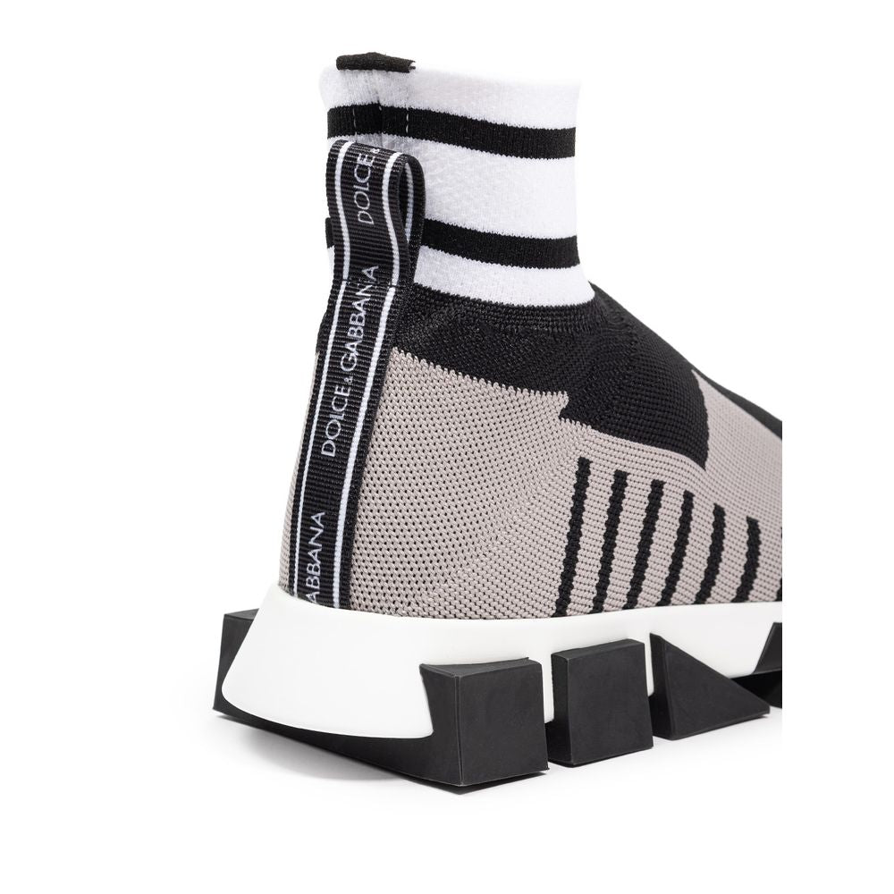 Black Fabric Sneaker-Dolce & Gabbana-LabelTerrace.com