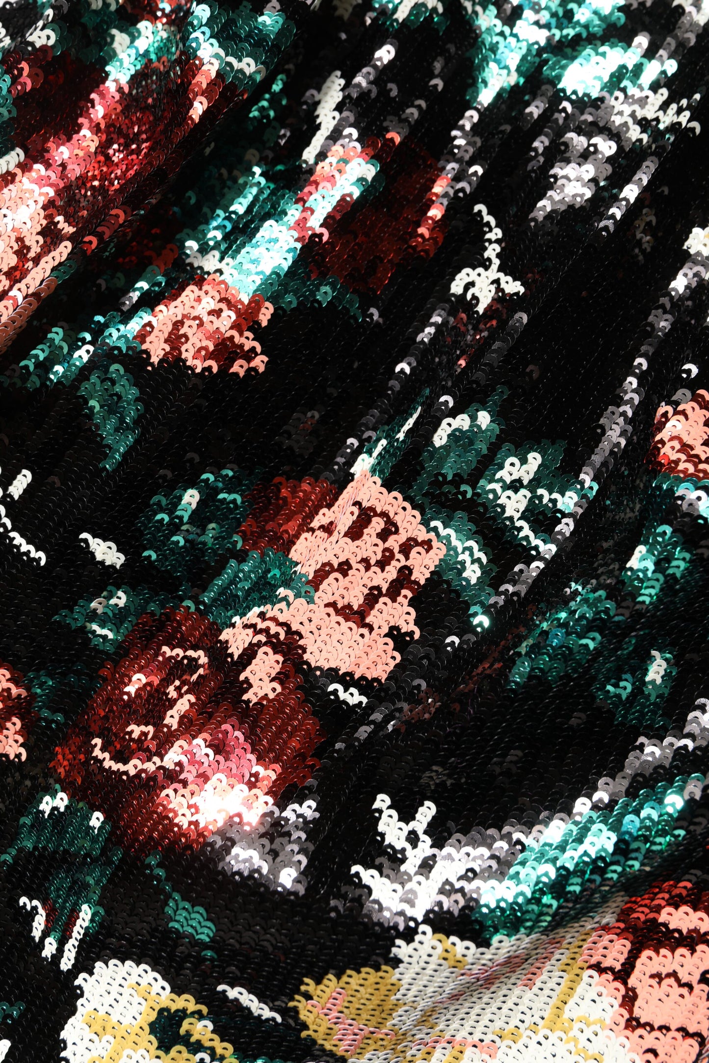 Black Floral Sequin Sleeveless Sheath Dress-Dolce & Gabbana-LabelTerrace.com