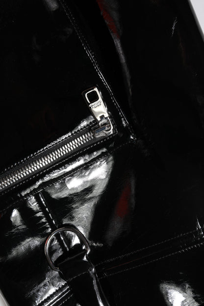 Black High Waist Cargo Bootcut Pants-Dolce & Gabbana-LabelTerrace.com