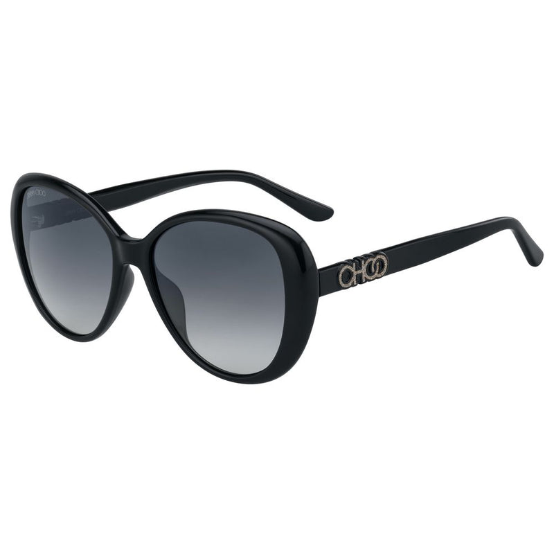 Black Injected Sunglasses-Jimmy Choo-LabelTerrace.com