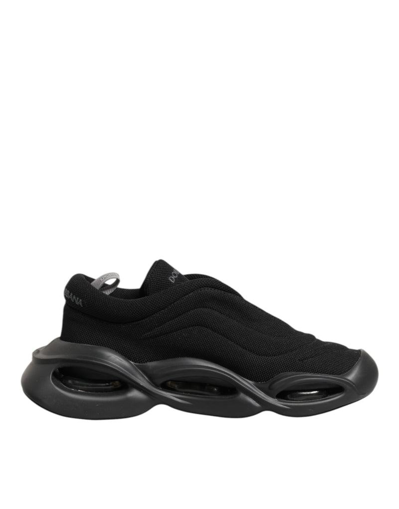 Black Lace Up Wave Low Top Men Sneaker Shoes