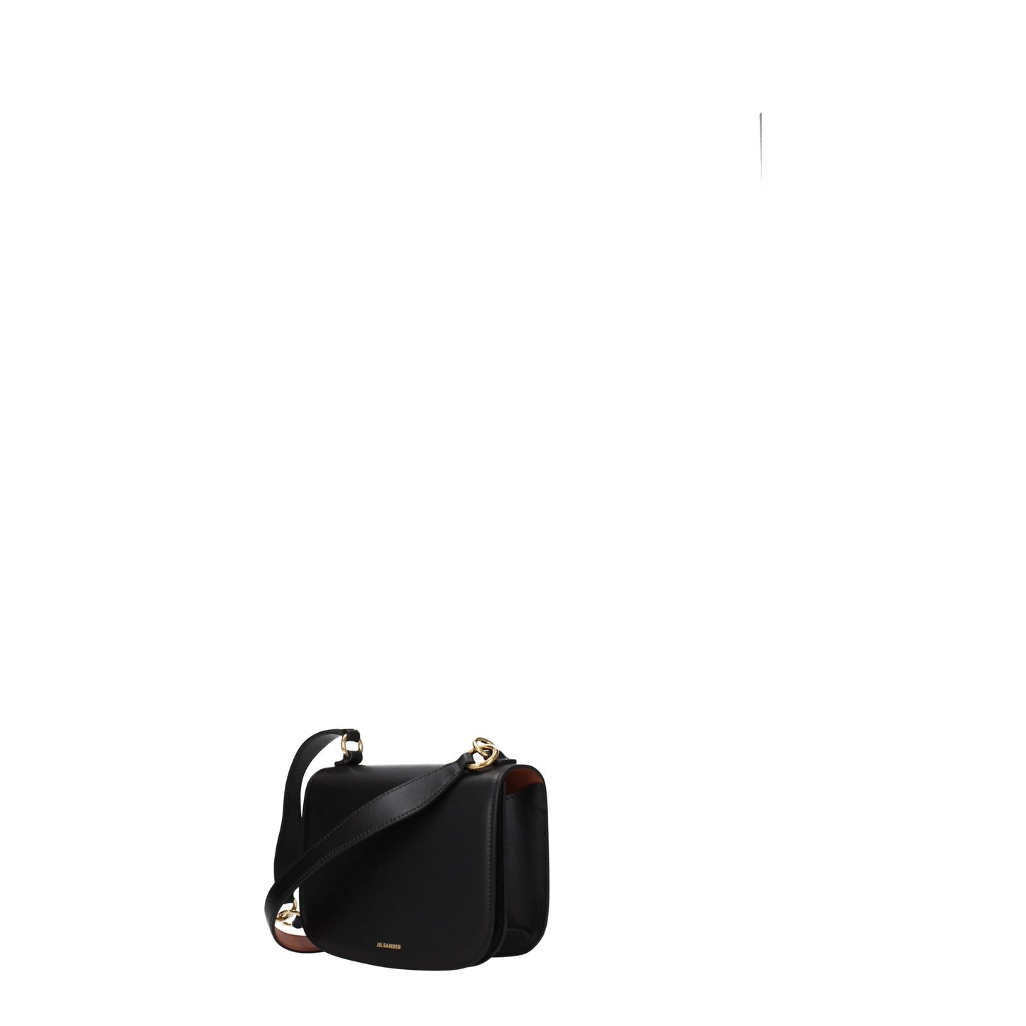 Black Leather Handbag-Jil Sander-LabelTerrace.com