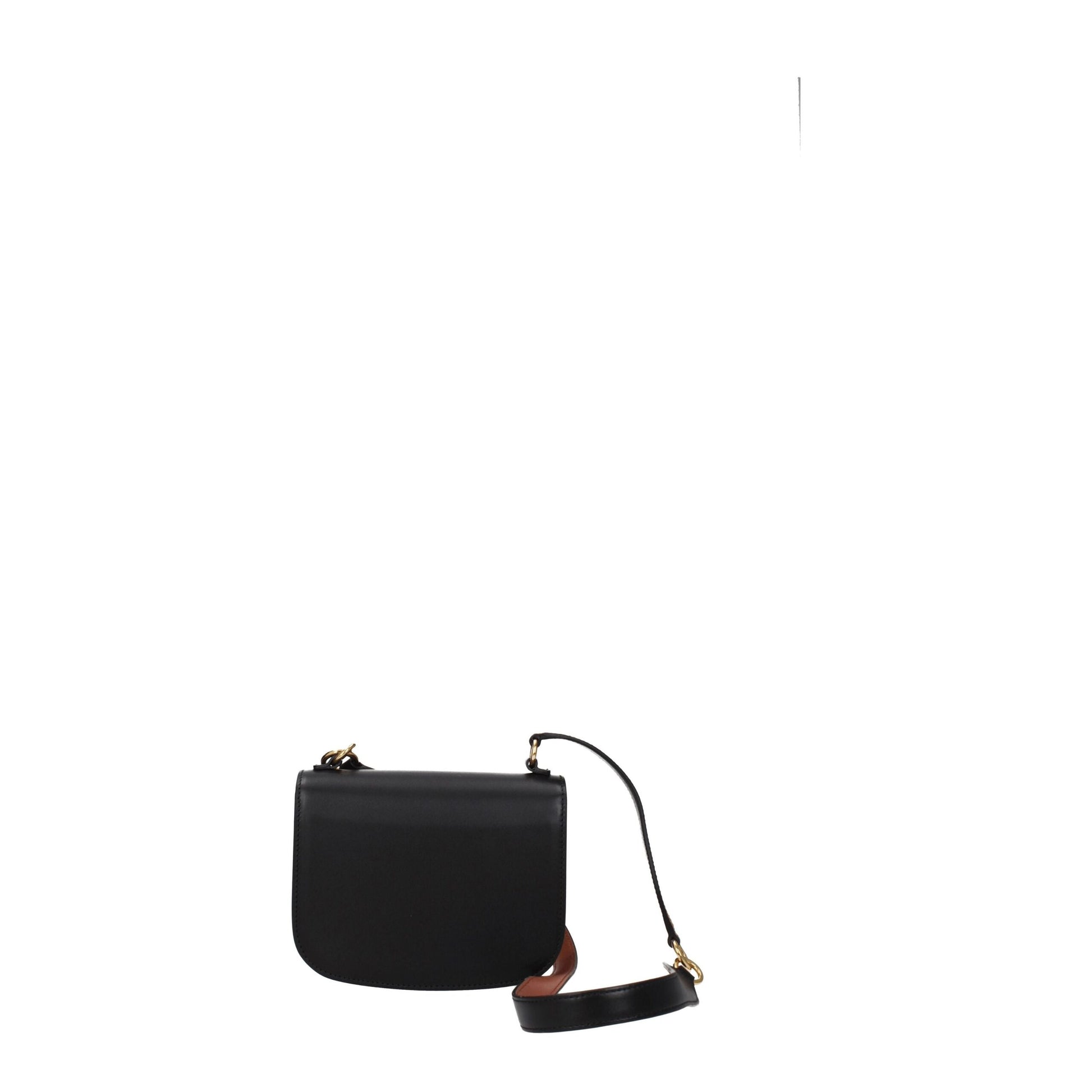 Black Leather Handbag-Jil Sander-LabelTerrace.com