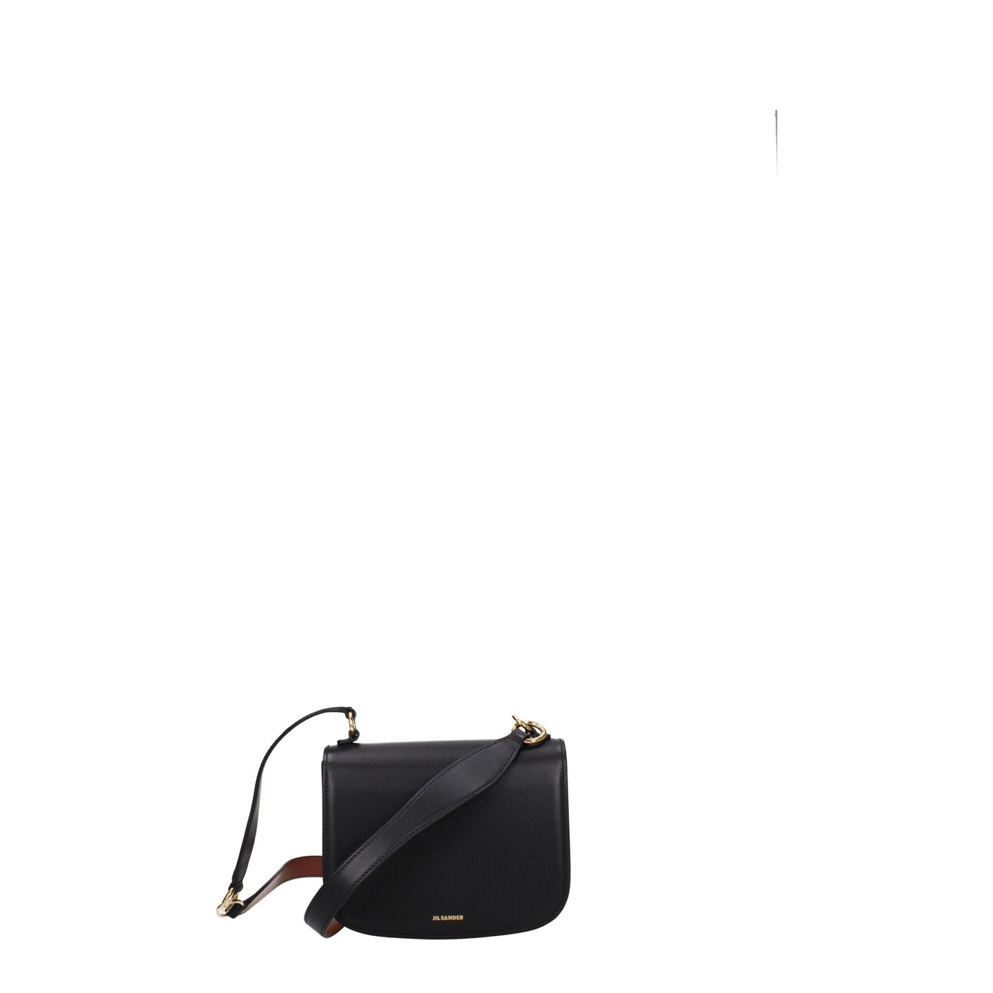 Black Leather Handbag-Jil Sander-LabelTerrace.com