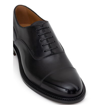 Black Leather Oxfords And Derby-Dior-LabelTerrace.com