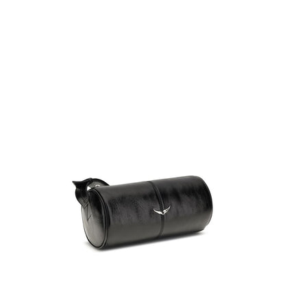 Black Leather Shoulder Bag