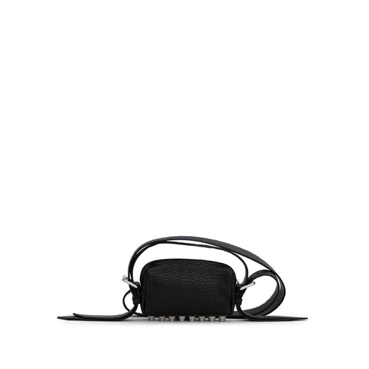 Black Leather Shoulder Bag-Alexander Wang-LabelTerrace.com