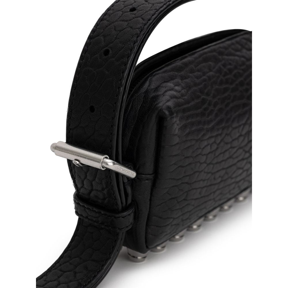 Black Leather Shoulder Bag-Alexander Wang-LabelTerrace.com
