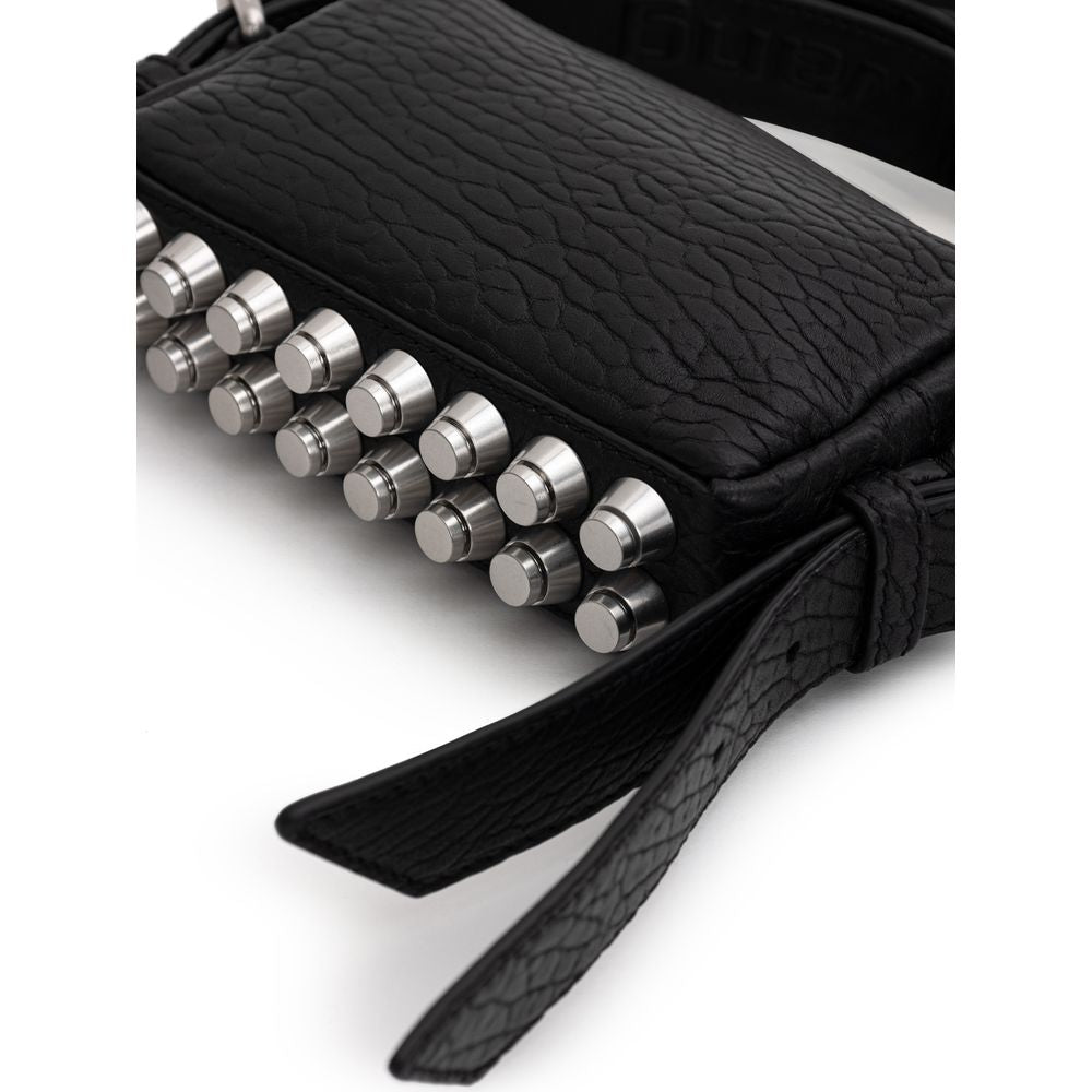 Black Leather Shoulder Bag-Alexander Wang-LabelTerrace.com