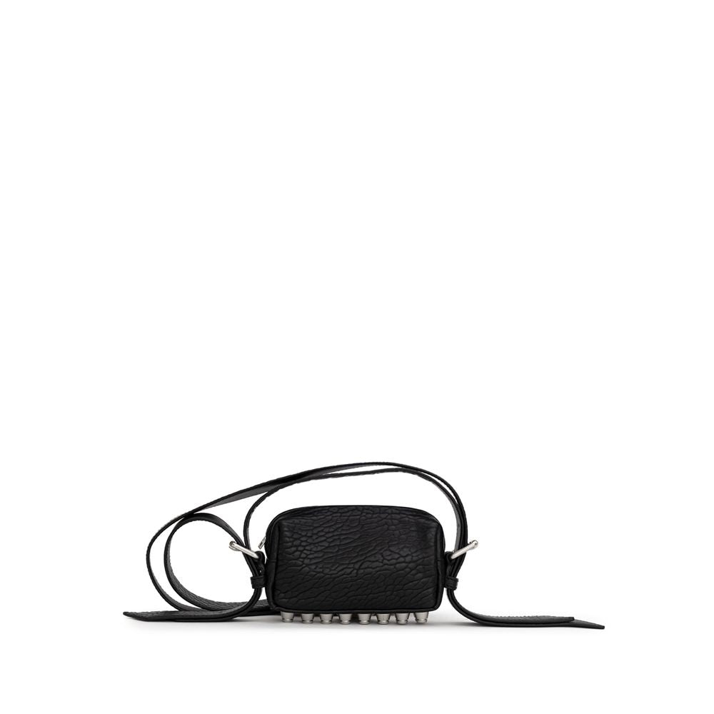Black Leather Shoulder Bag-Alexander Wang-LabelTerrace.com