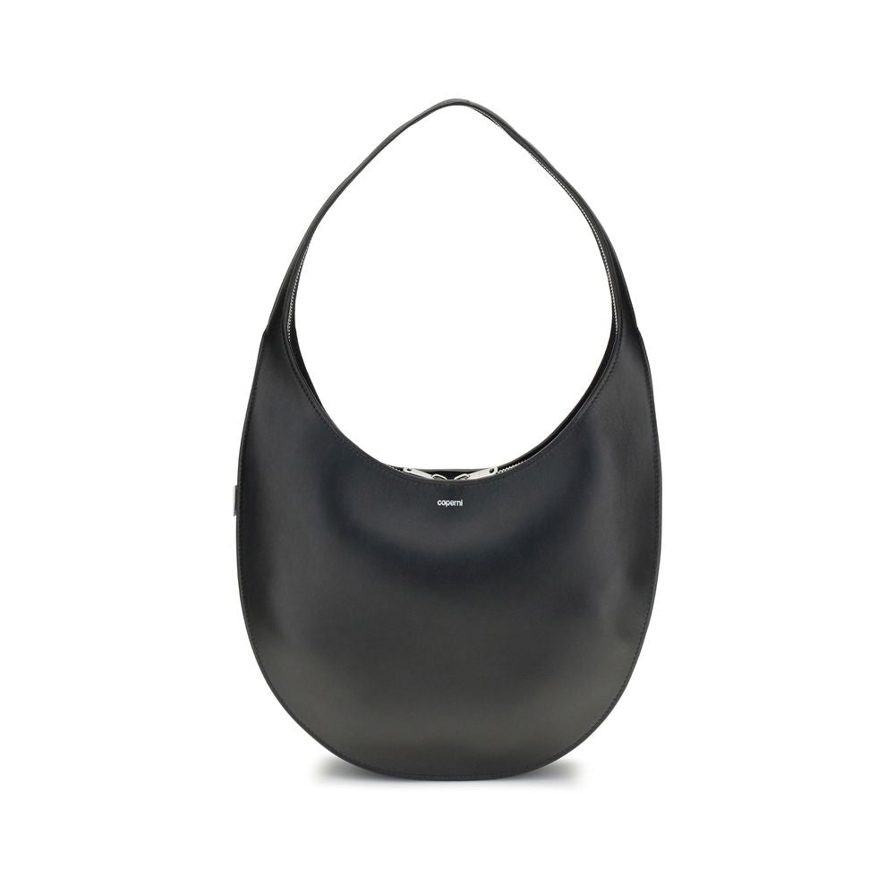 Black Leather Shoulder Bag