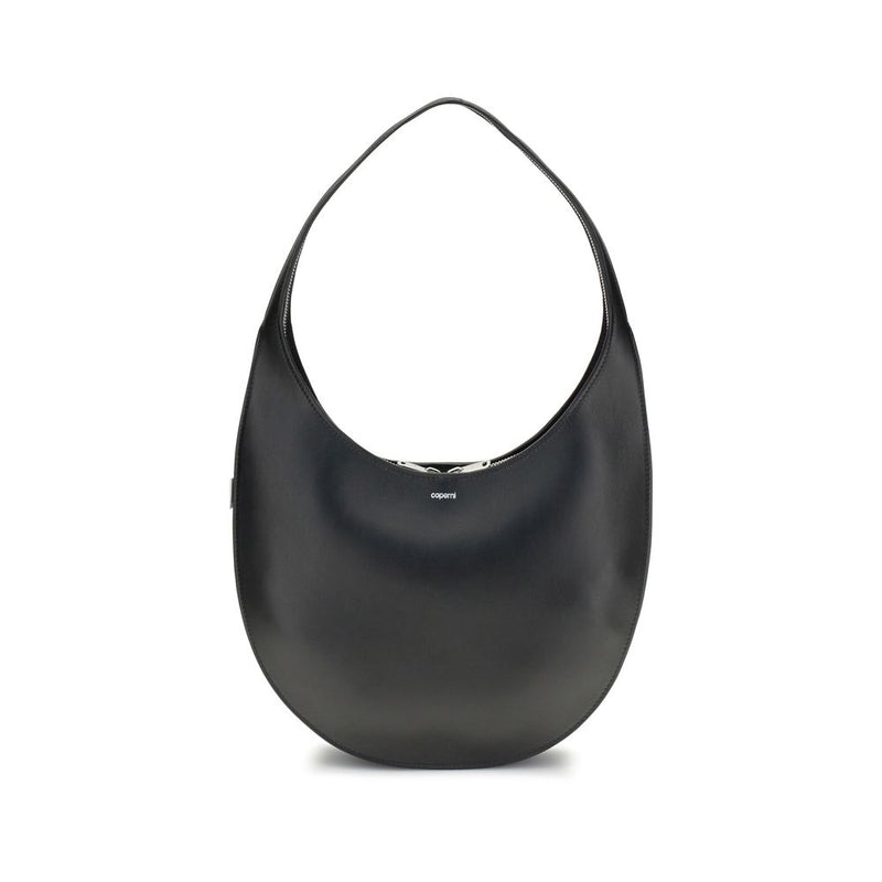 Black Leather Shoulder Bag