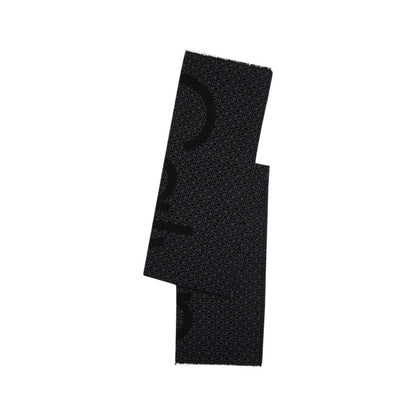 Black Marabou Scarf