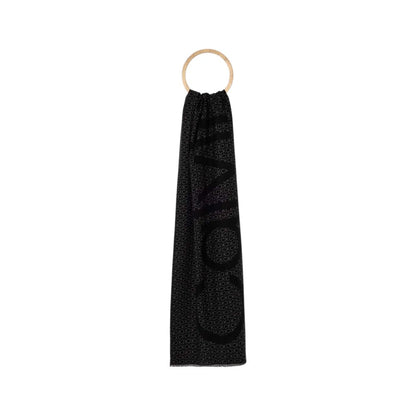 Black Marabou Scarf