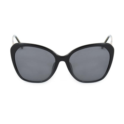 Black Metal Sunglasses-Jimmy Choo-LabelTerrace.com