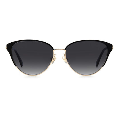 Black Metal Sunglasses-Kate Spade-LabelTerrace.com