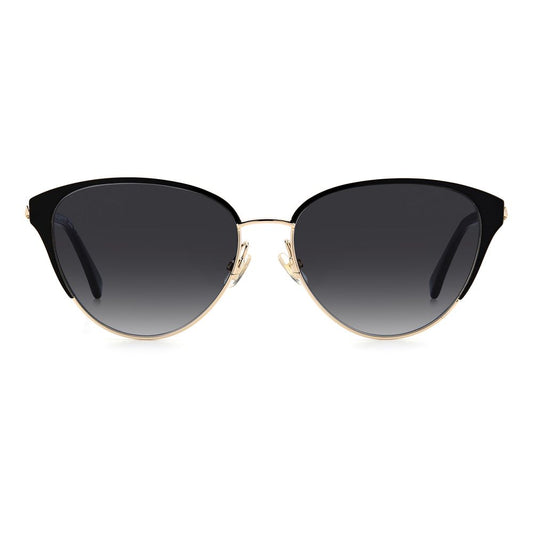 Black Metal Sunglasses-Kate Spade-LabelTerrace.com
