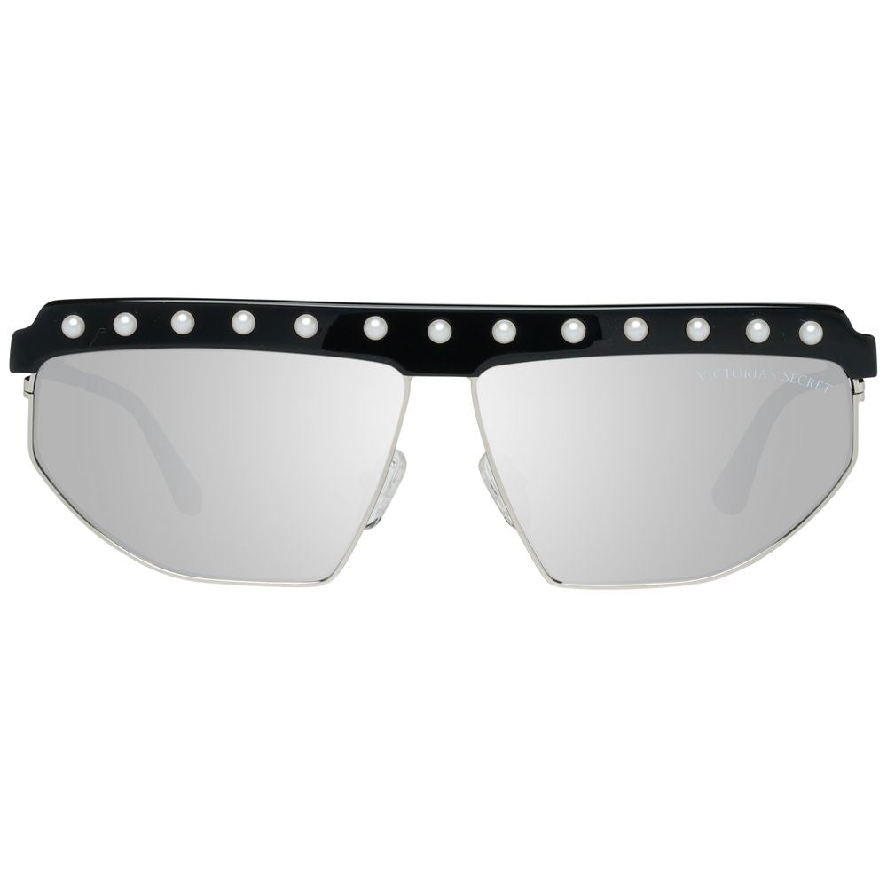 Black Metal Sunglasses-Victoria's Secret-LabelTerrace.com