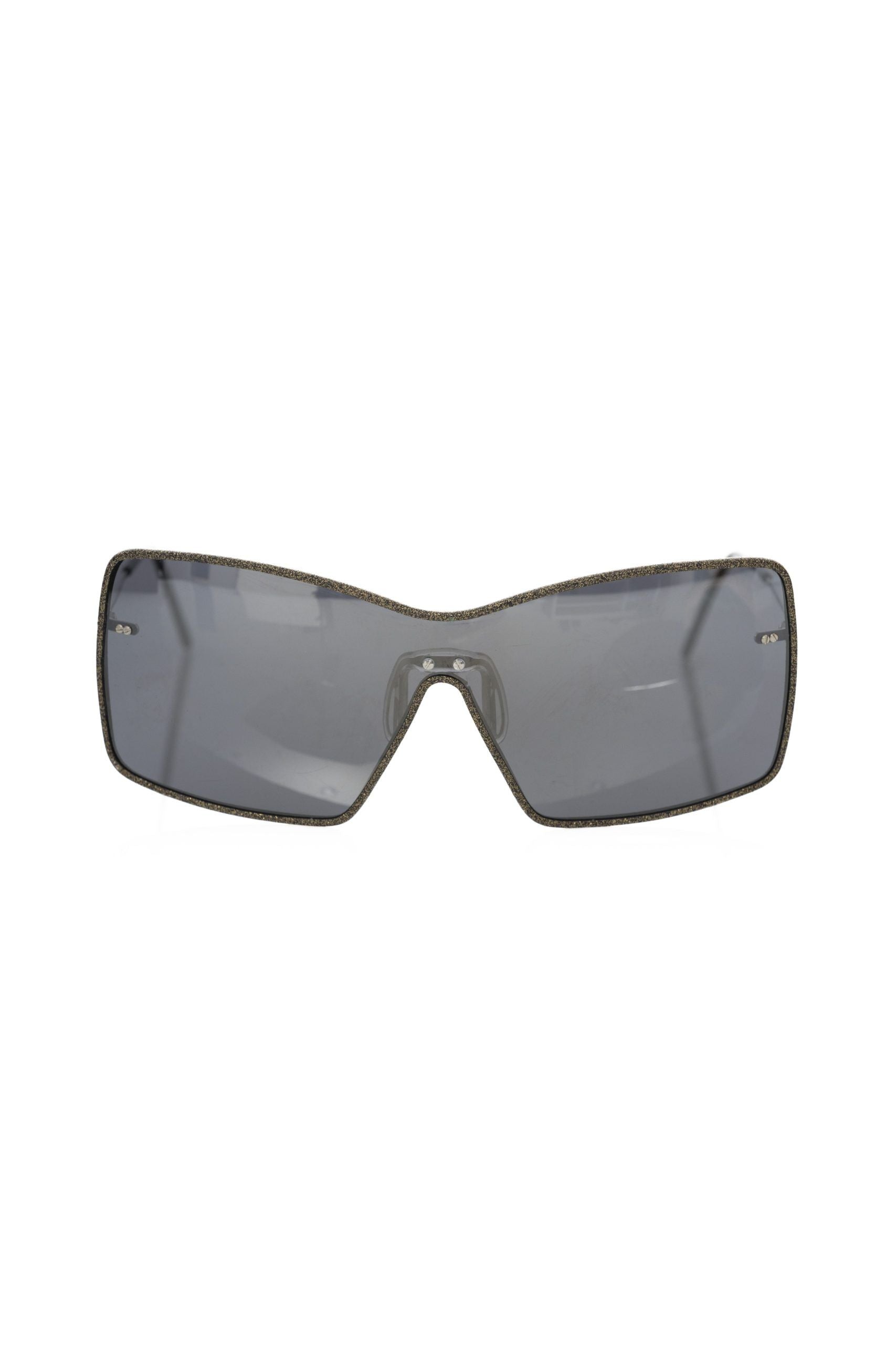 Black Metallic Women's Sunglasses