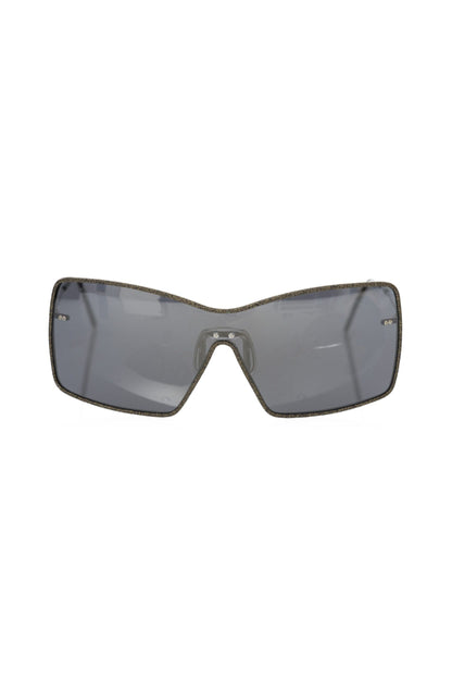 Black Metallic Women's Sunglasses