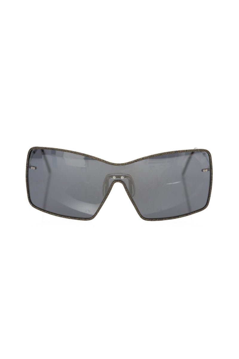 Black Metallic Women's Sunglasses