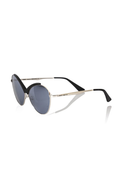 Black Metallic Women Sunglasses