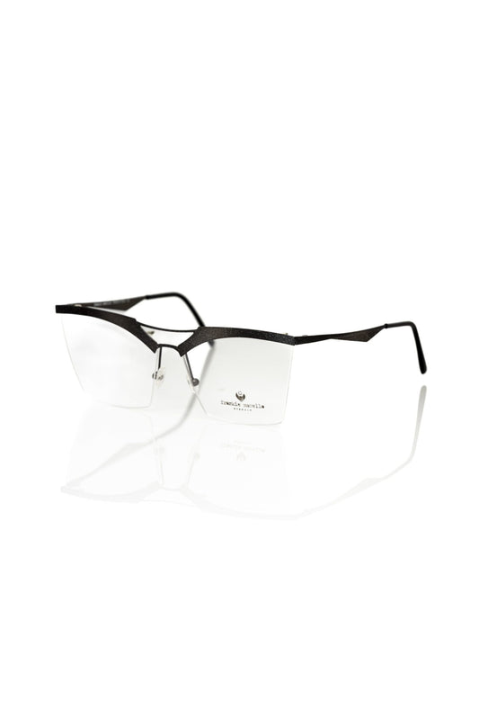 Black Metallic Women's Frame-Frankie Morello-LabelTerrace.com
