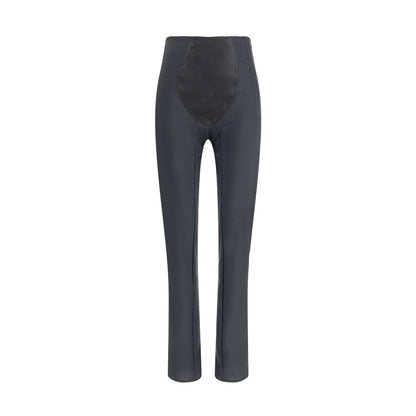 Black Nylon Athletic Pants