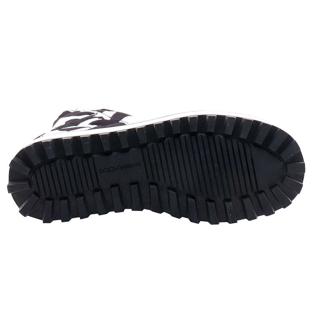 Black Nylon Men Boot-Dolce & Gabbana-LabelTerrace.com