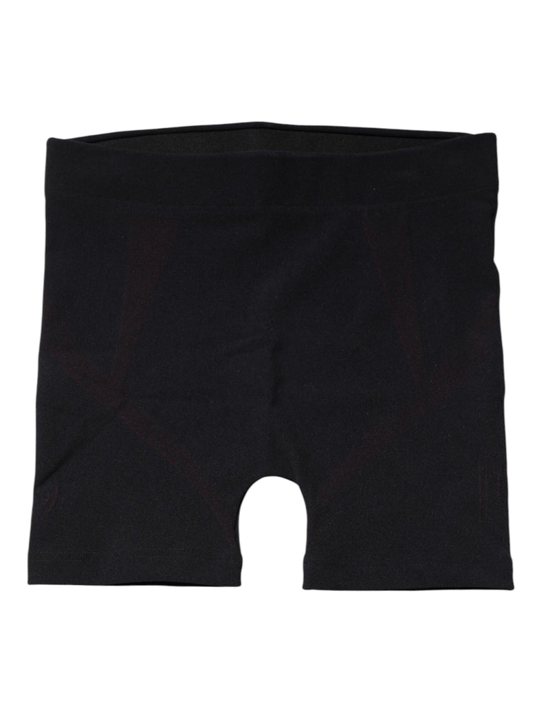 Black Nylon Stretch Boxer Shorts Underwear-Dolce & Gabbana-LabelTerrace.com