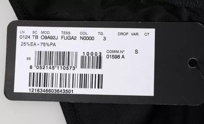 Black Nylon Swimwear Beachwear Bottom Bikini-Dolce & Gabbana-LabelTerrace.com