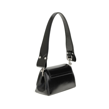Black Other Fibres Shoulder Bag