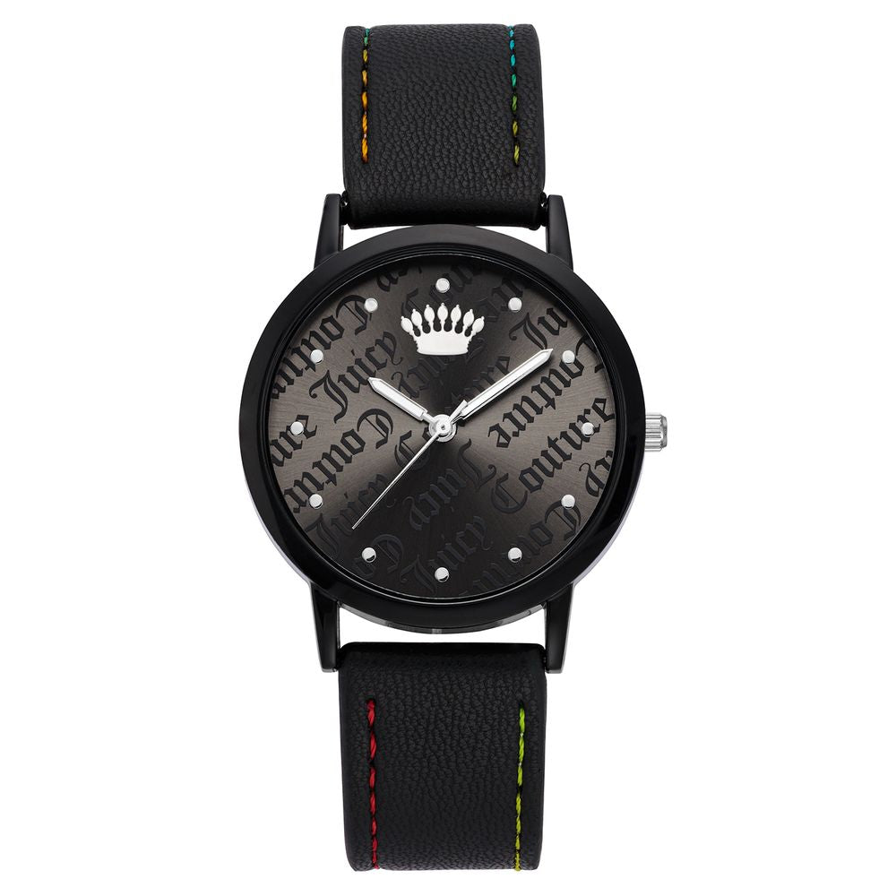 Black Plastic Dress Watch