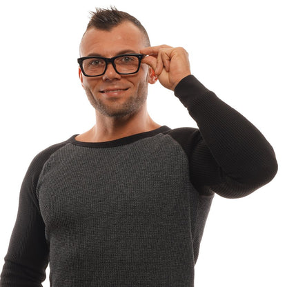 Black Plastic Glasses (Frames)