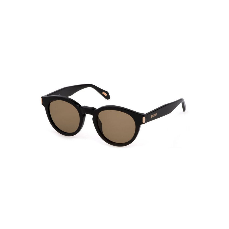 Black Plastic Sunglass-Just Cavalli-LabelTerrace.com