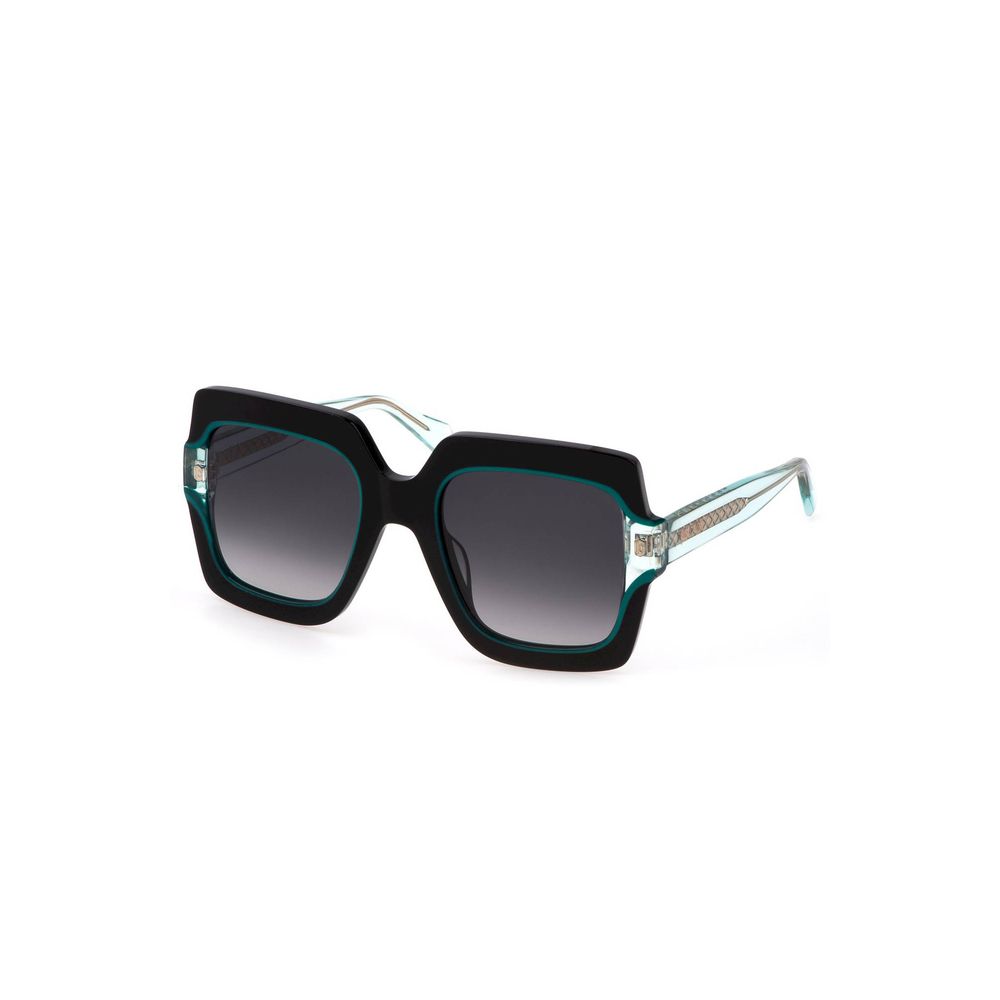Black Plastic Sunglass-Just Cavalli-LabelTerrace.com