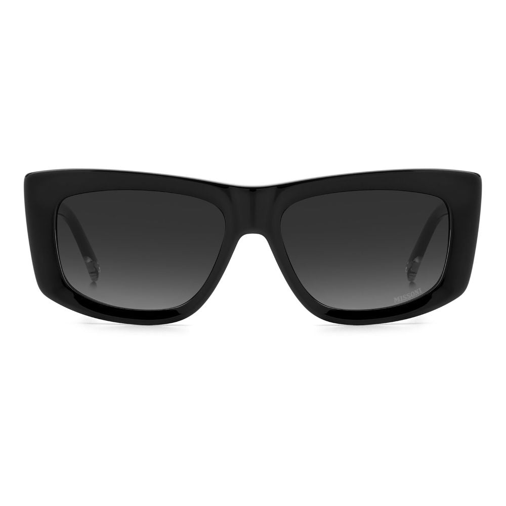 Black Plastic Sunglasses-Missoni-LabelTerrace.com