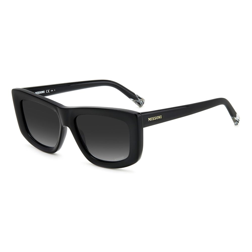 Black Plastic Sunglasses-Missoni-LabelTerrace.com