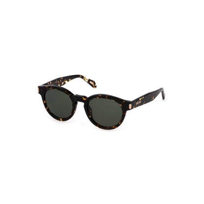 Black Plastic Women Sunglass-Just Cavalli-LabelTerrace.com