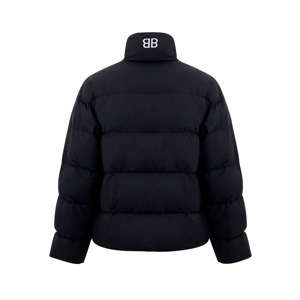 Black Polyamide Jackets & Coat-Balenciaga-LabelTerrace.com