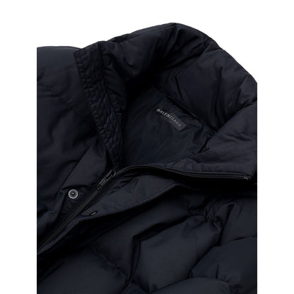 Black Polyamide Jackets & Coat-Balenciaga-LabelTerrace.com