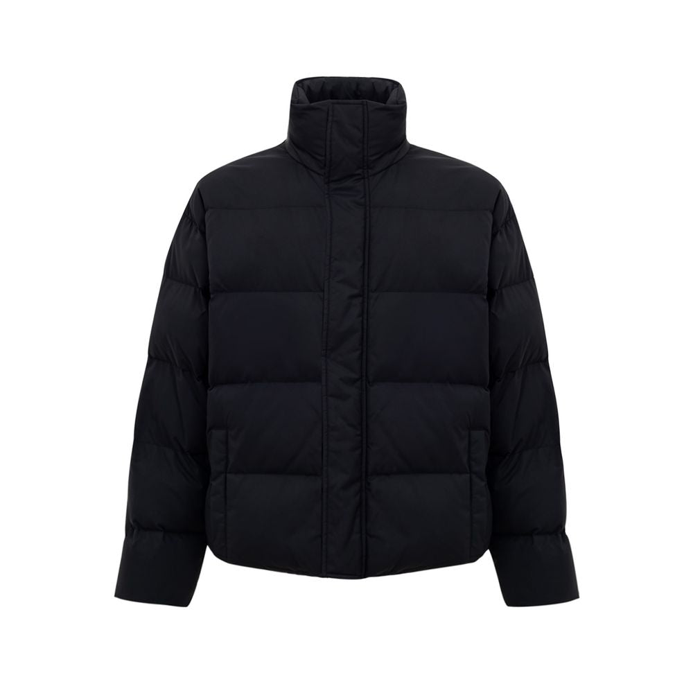 Black Polyamide Jackets & Coat-Balenciaga-LabelTerrace.com