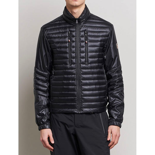 Black Polyamide Men Jacket-Moncler-LabelTerrace.com