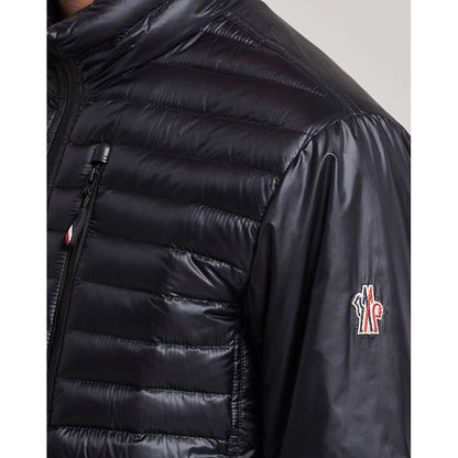 Black Polyamide Men Jacket-Moncler-LabelTerrace.com