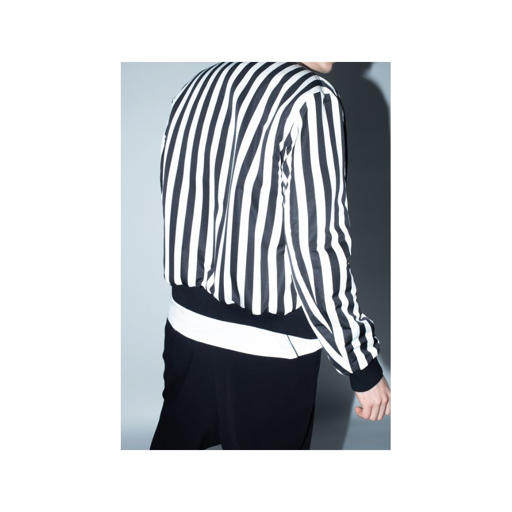 Black Polyamide Men's Reversible Jacket-Balmain-LabelTerrace.com